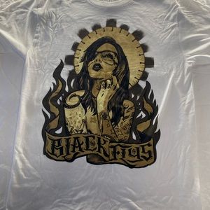 Black Flys T Shirt NEW